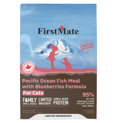 Pacific Ocean Fish Meal With Blueberries Formula Dry Food