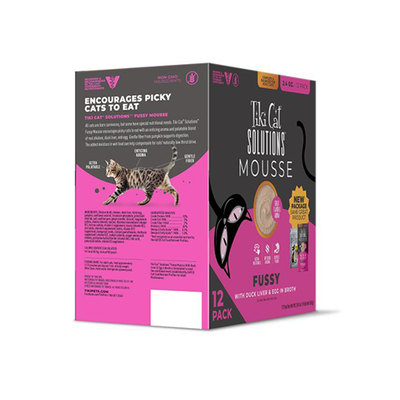 Tiki Cat® Solutions® Fussy with Duck Liver & Egg in Broth Wet Cat Food