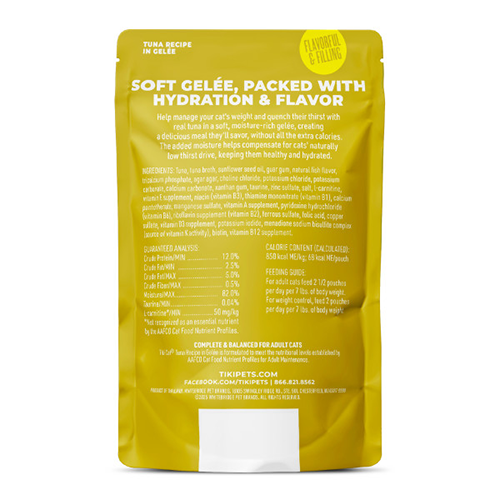 Tiki Cat® Gelée Tuna Recipe in Gelée Wet Cat Food