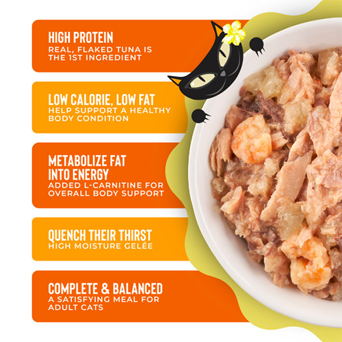 Tiki Cat® Gelée Tuna & Shrimp Recipe in Gelée Wet Cat Food