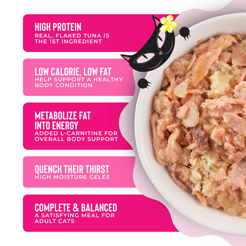 Tiki Cat® Gelée Tuna with Crab Recipe in Gelée Wet Cat Food