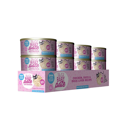 Tiki Cat® Baby™ Pate Chicken, Duck & Duck Liver Wet Kitten Food