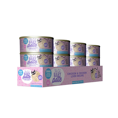 Tiki Cat® Baby™ Pâté Chicken & Chicken Liver Recipe For Kittens Age 4 Weeks and Over