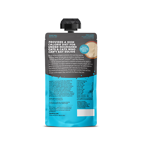 Tiki Cat® Solutions® Liquid Meal Replacer, Tuna in Goat's Milk Wet Cat