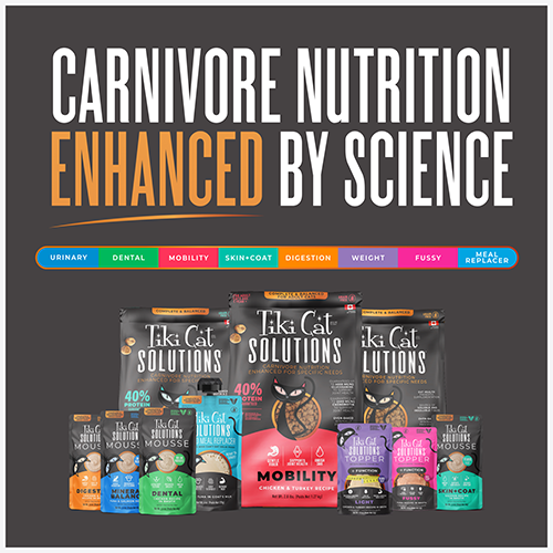 Tiki Cat® Solutions® Liquid Meal Replacer, Tuna in Goat's Milk Wet Cat