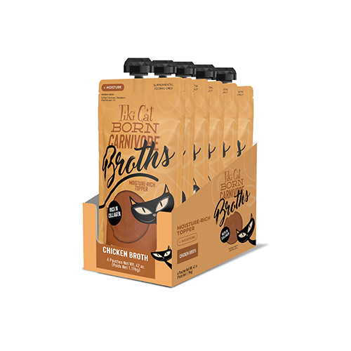Tiki Cat® Born Carnivore® Broths Chicken Broth Wet Cat Food Topper