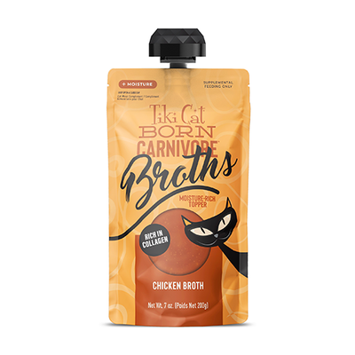 Tiki Cat® Born Carnivore® Broths Chicken Broth Wet Cat Food Topper