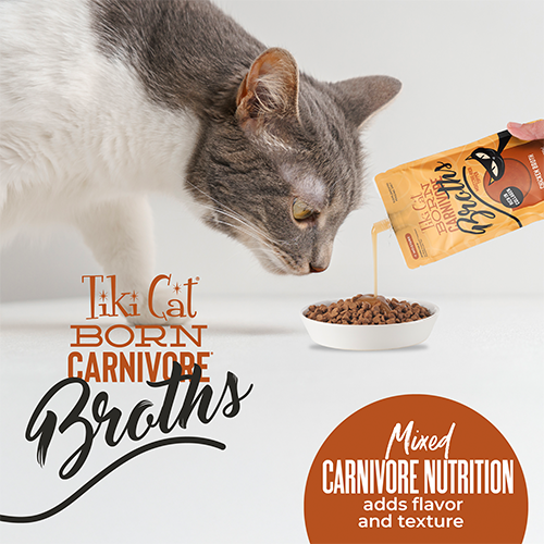 Tiki Cat® Born Carnivore® Broths Chicken Broth Wet Cat Food Topper