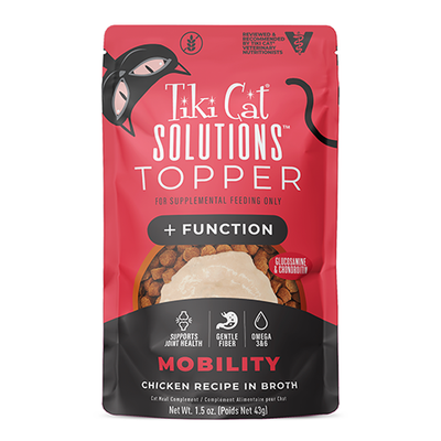 Tiki Cat® Solutions® Mobility Chicken Recipe in Broth Wet Cat Food Topper