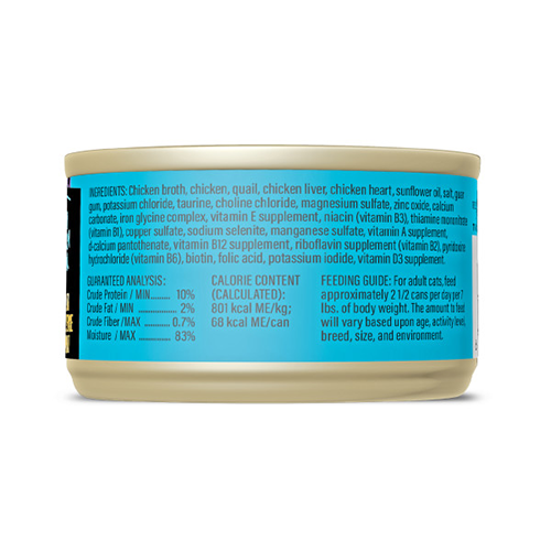 Tiki Cat® After Dark™ Shreds Chicken, Quail and Chicken Liver Wet Cat Food