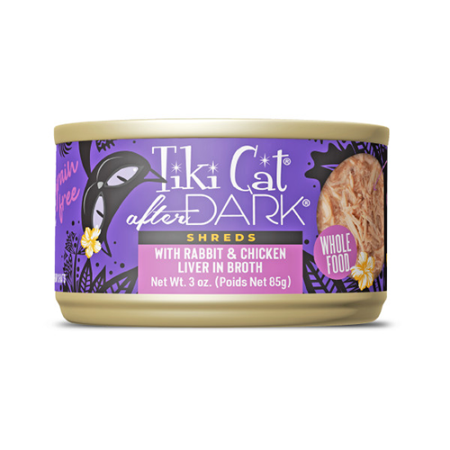 Tiki Cat® After Dark™ Shreds Rabbit with Chicken Liver Wet Cat Food