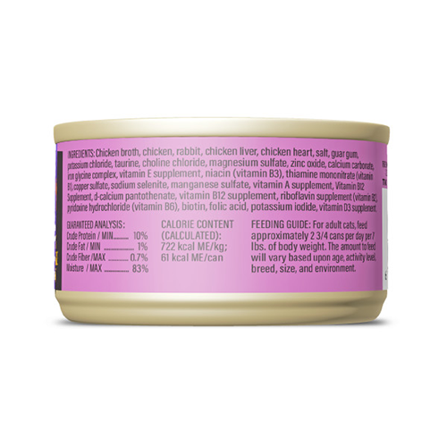 Tiki Cat® After Dark™ Shreds Rabbit with Chicken Liver Wet Cat Food