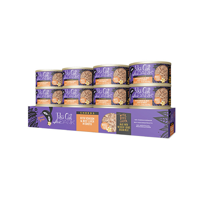 Tiki Cat® After Dark™ Shreds Venison with Beef Liver Wet Cat Food