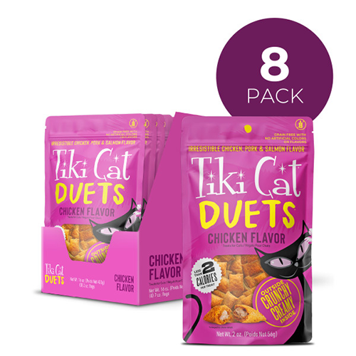 Tiki Cat® Duets® Chicken Flavor Cat Treats