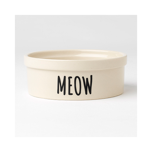 PetRageous® Urban 'Meow' Crock Dish 2 Cup