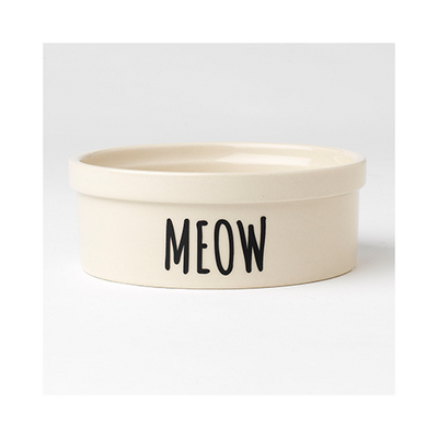 PetRageous® Urban 'Meow' Crock Dish 2 Cup