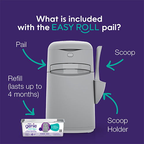 Litter Genie® Easy Roll Pail