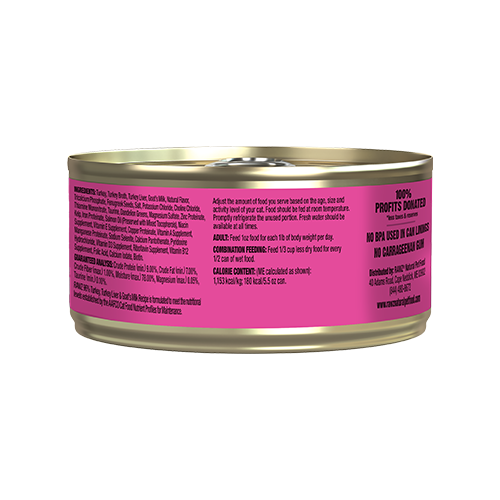 RAWZ® 96% Turkey, Turkey Liver & Goat's Milk Wet Cat Food 24 x 5.5oz