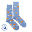 Men's Cat & Goldfish Mistmatched Socks