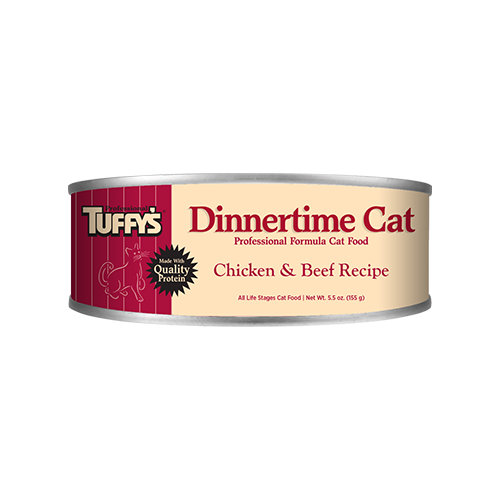 Professional Tuffy's® Dinnertime Cat Chicken & Beef Recipe Professional Formula Wet Cat Food