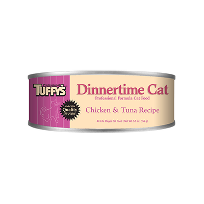 Professional Tuffy's® Dinnertime Cat Chicken & Tuna Recipe Professional Formula Wet Cat Food