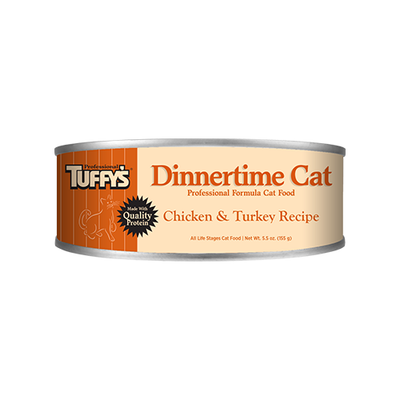 Professional Tuffy's® Dinnertime Cat Chicken & Turkey Recipe Professional Formula Wet Cat Food