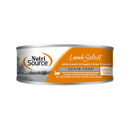 NutriSource® Lamb & Lamb Liver Select Grain Free Wet Cat Food