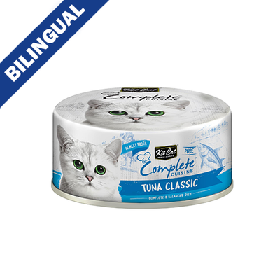 Kit Cat® Complete Cuisine™ Pure Tuna Classic in Broth Wet Cat Food