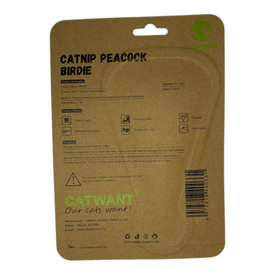 Catnip Peacock Birdie