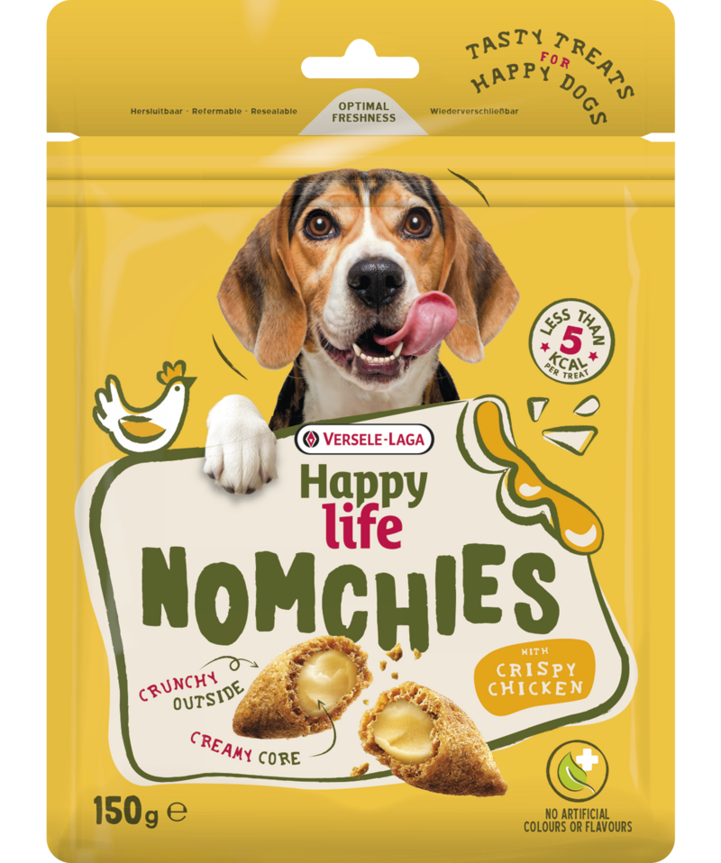 Happy Life Nomchies Chicken dog snack 150g