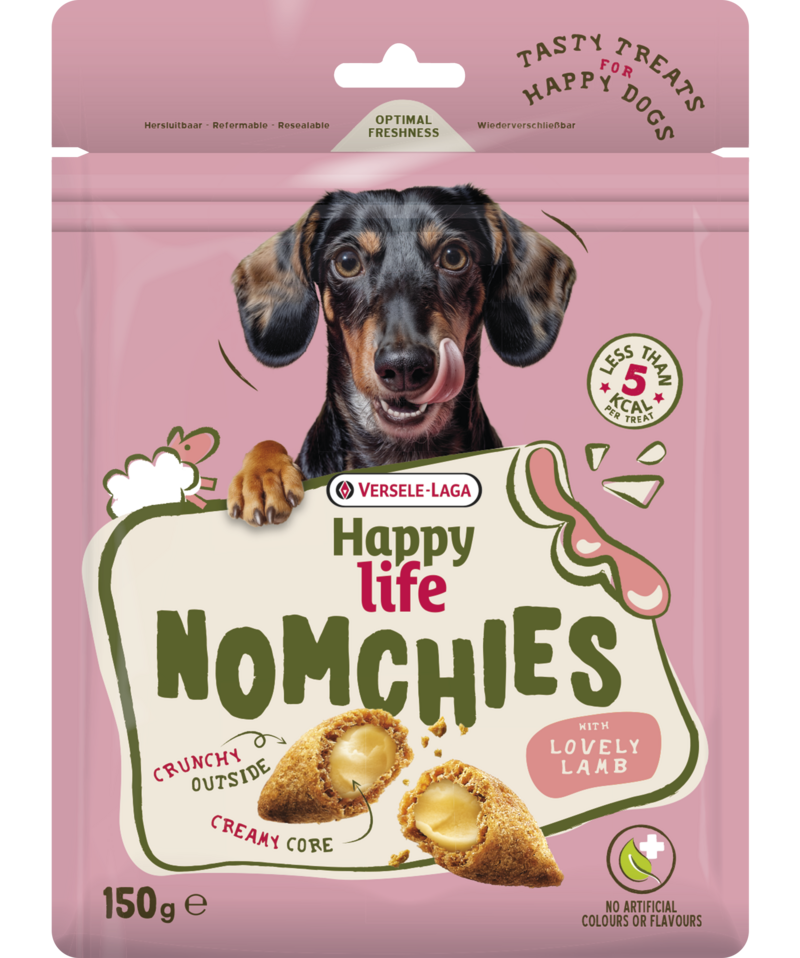 Happy Life Nomchies Lamb dog snack 150g