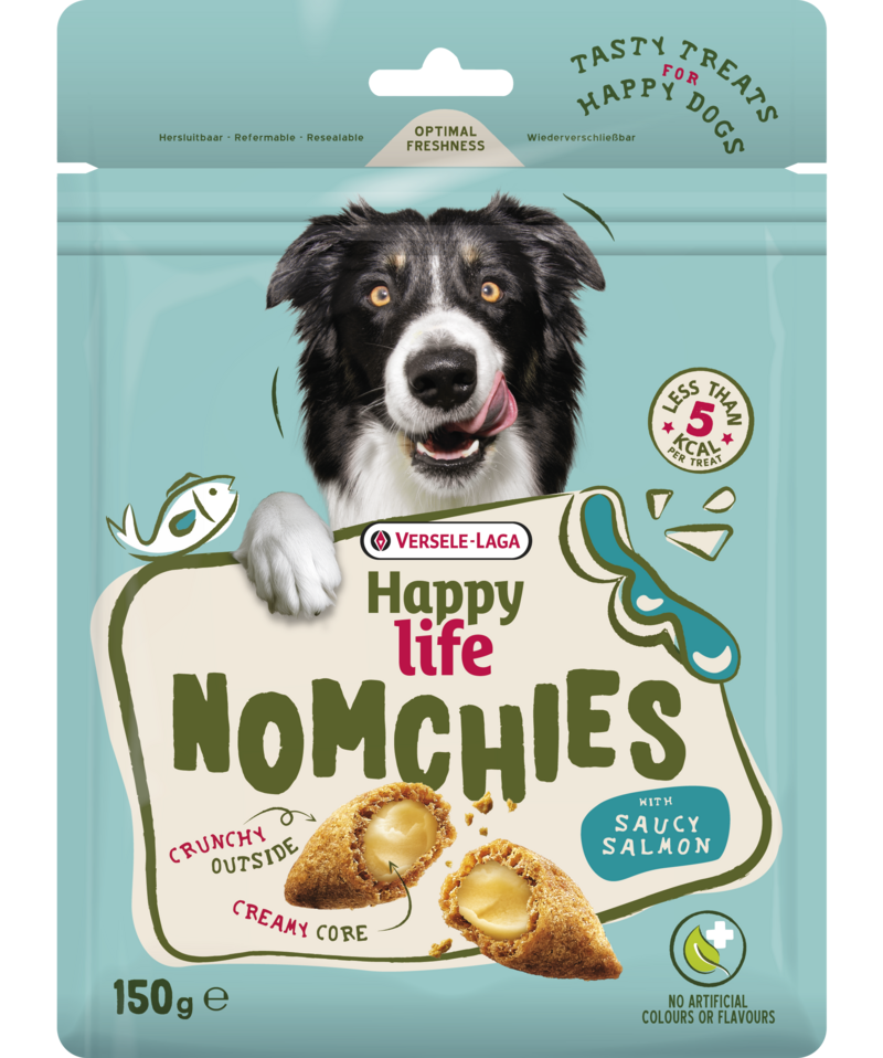 Happy Life Nomchies Salmon dog snack 150g