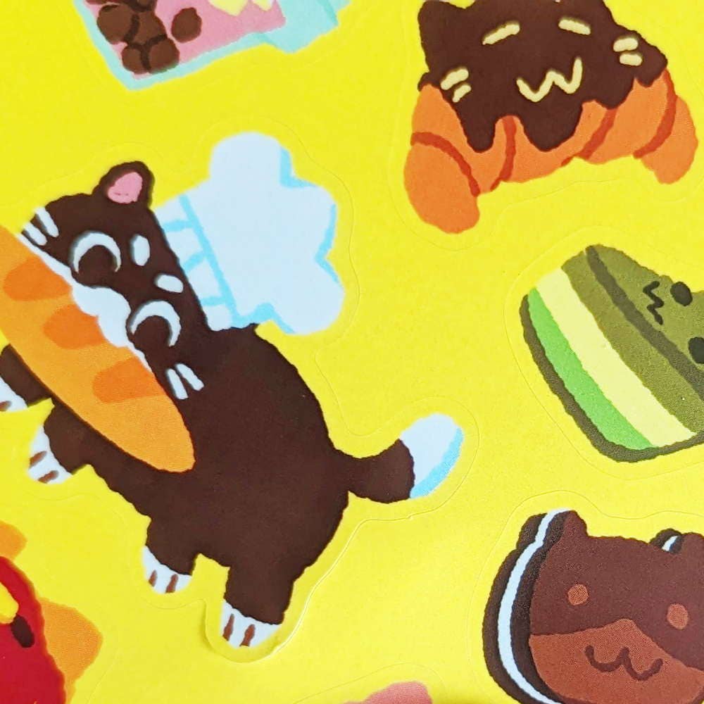 Bao's Bakery Sticker Sheet