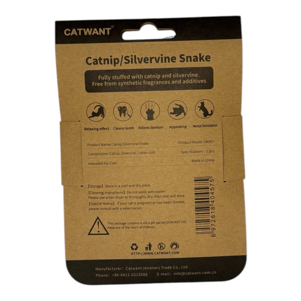 Catnip/Silvervine Canvas Toys