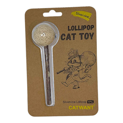 Silvervine/Catnip Lollipop