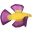 Yeowww Catnip Betta Fish, Purple Cat Toy