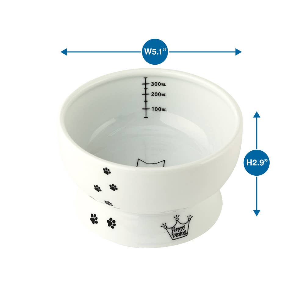 Raised Cat Water Bowl (Cat)