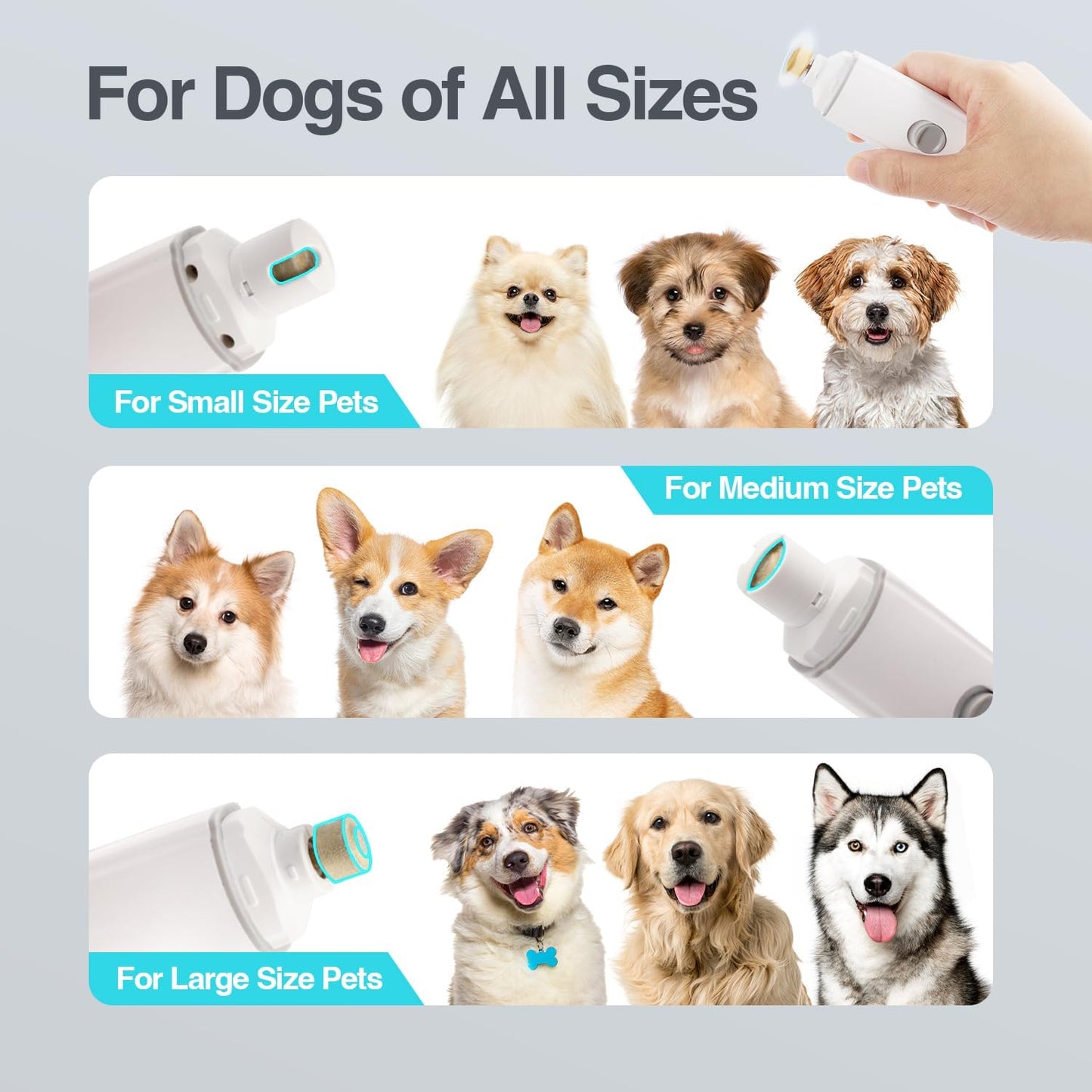 ALL FOR PAWS Pet Salon Nail Grinder