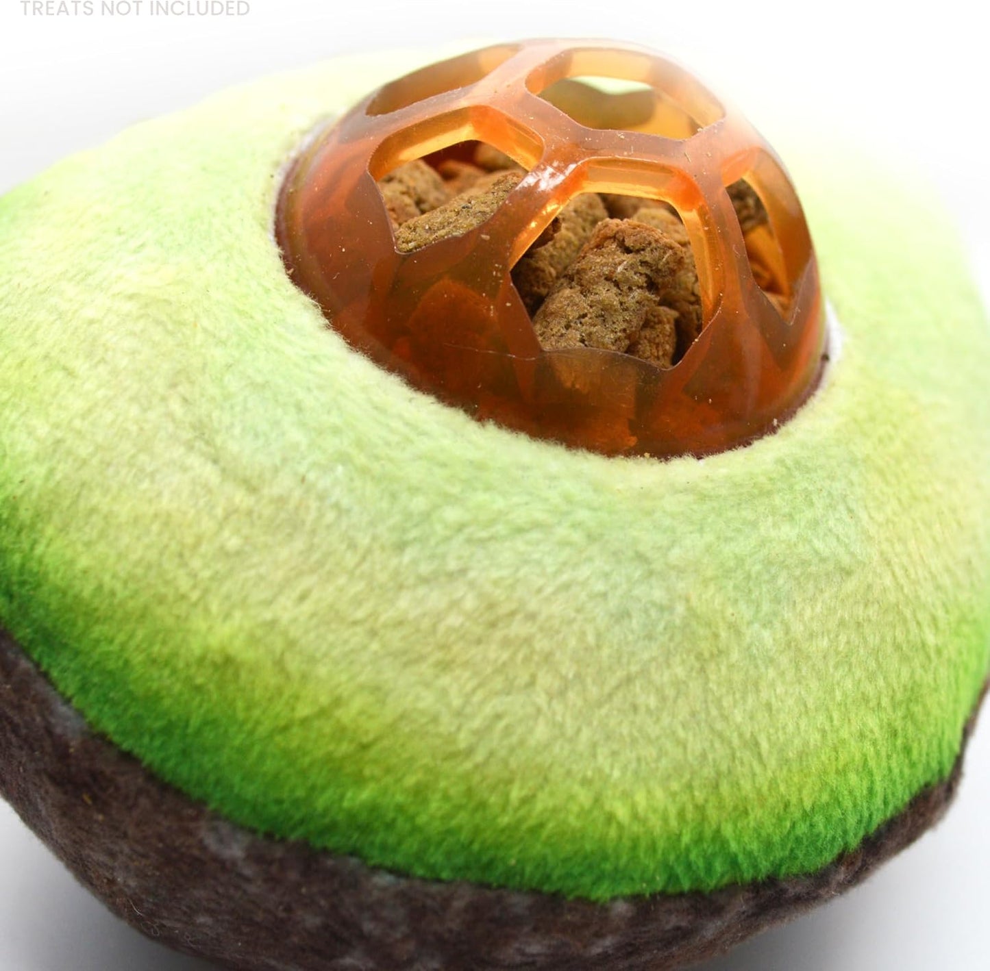 Meowijuana Knock n Nibble Treat Dispenser Avocado