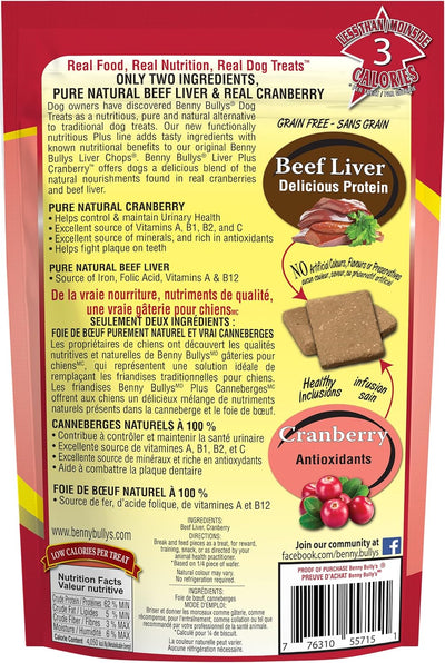 Benny Bully Beef Liver Plus Cranberry Cat 25g
