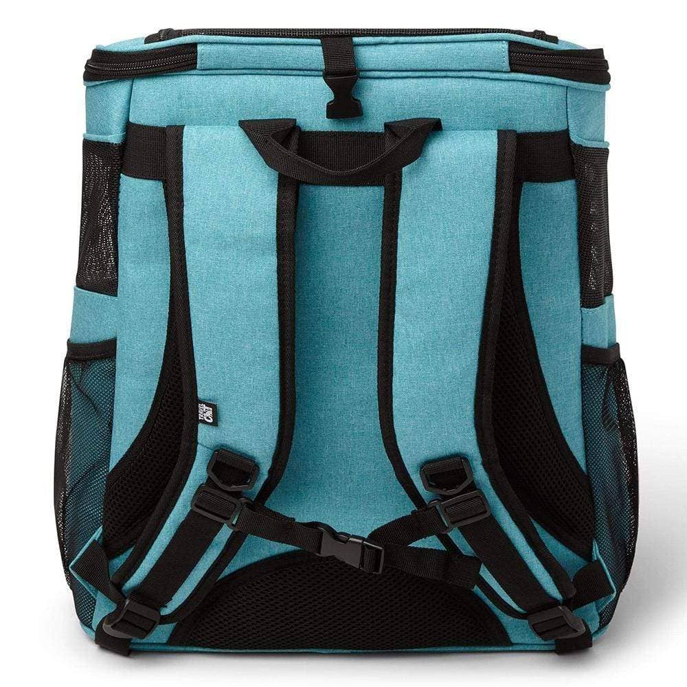 “The Fat Cat” Cat Backpack in Aqua