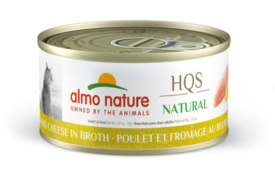 Almo Nature Natural - Chicken and Cheese in Broth, 2.47oz