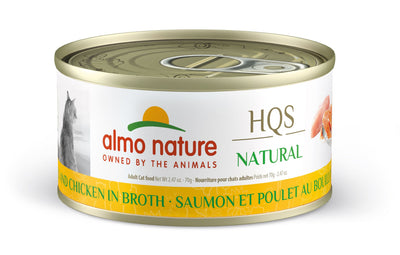 Almo Nature Natural - Salmon and Chicken in Broth, 2.47oz