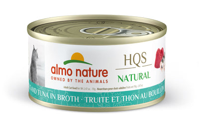 Almo Nature Natural - Trout and Tuna in Broth, 2.47oz