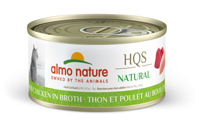 Almo Nature Natural - Tuna and Chicken in Broth, 2.47oz