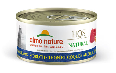 Almo Nature Natural - Tuna and Clams in Broth, 2.47oz