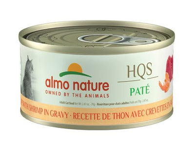 Almo Nature Patè Natural - Tuna Recipe with Shrimp in Gravy, 2.47oz