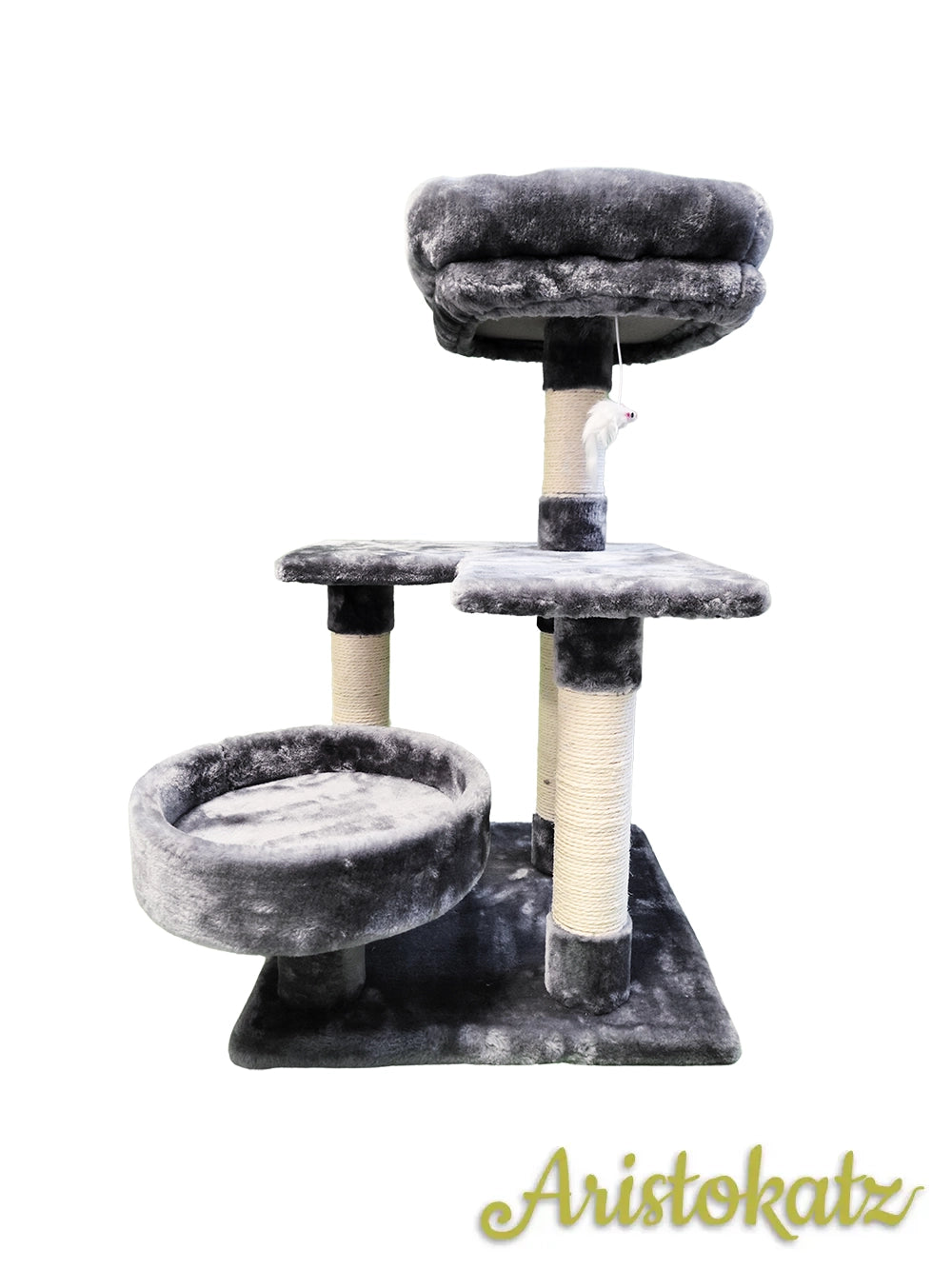 Gray 32” (80 cm) Cat Tree