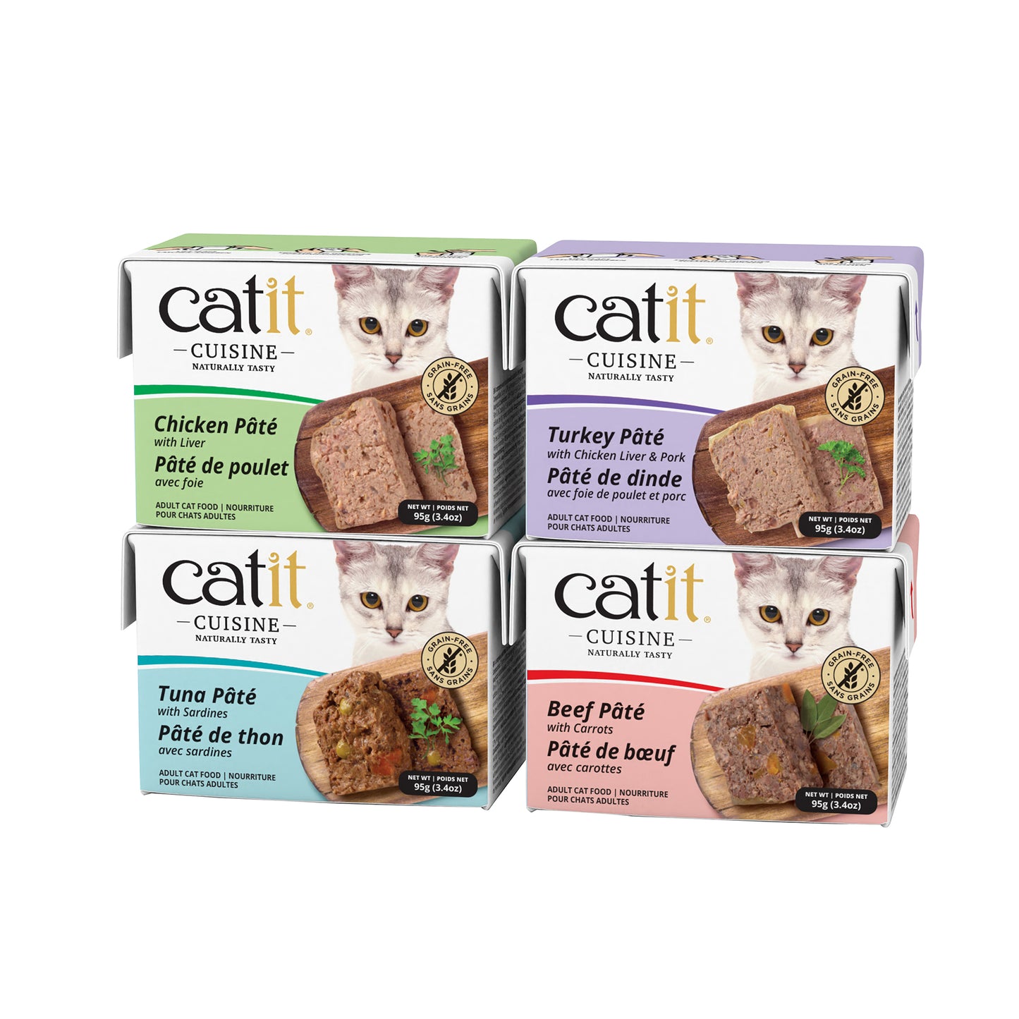 Catit Cuisine Turkey Pâté with Chicken Liver & Pork - 95 g