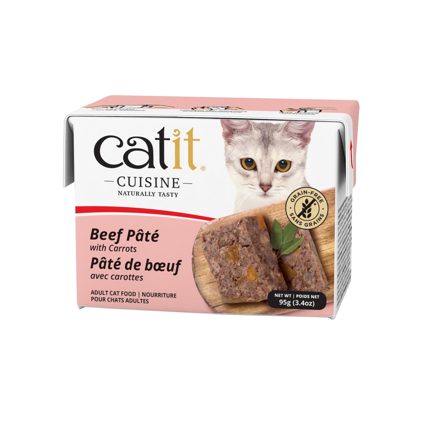 Catit Cuisine Beef Pâté with Carrots - 95 g